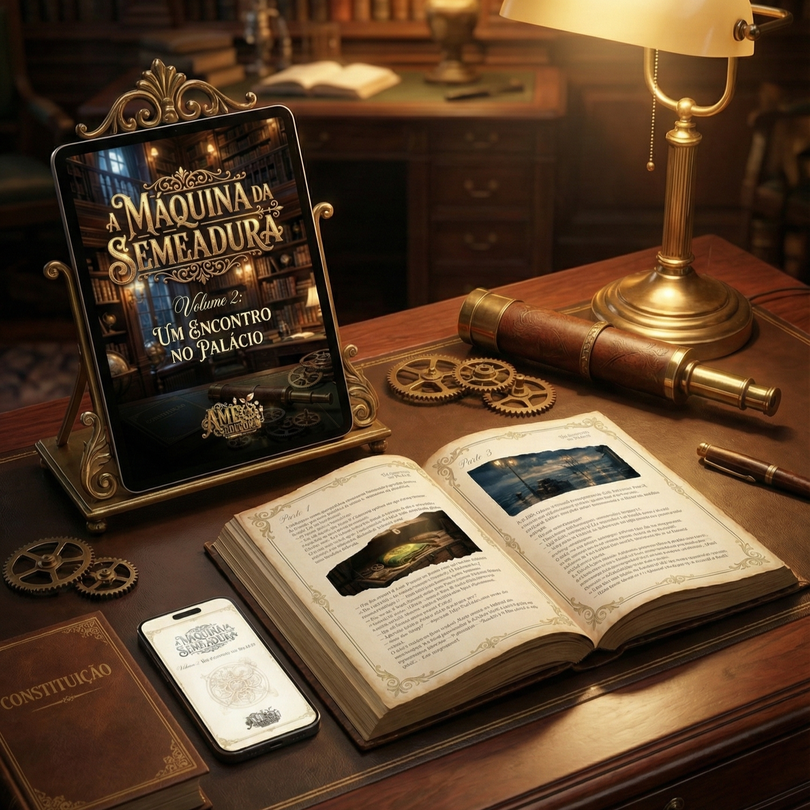 Capa E-book A Máquina da Semeadura Volume 2